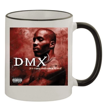 DMX 11oz Colored Rim & Handle Mug