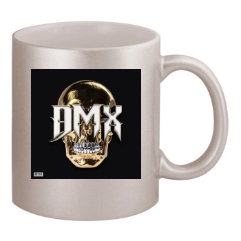 DMX 11oz Metallic Silver Mug