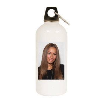 Leona Lewis White Water Bottle With Carabiner