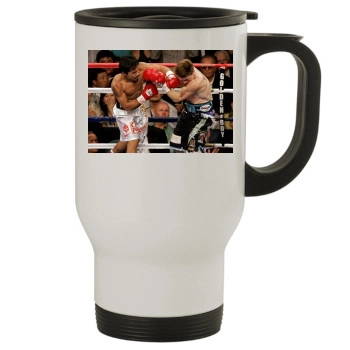 Manny Pacquiao Stainless Steel Travel Mug
