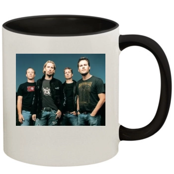 Nickelback 11oz Colored Inner & Handle Mug