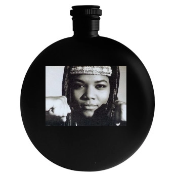 Queen Latifah Round Flask