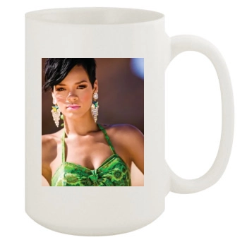 Rihanna 15oz White Mug