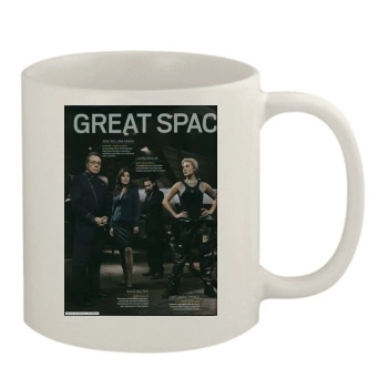Battlestar Galactica 11oz White Mug