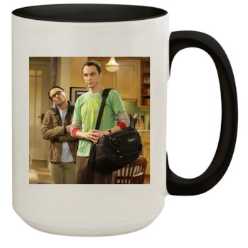 Big Bang Theory 15oz Colored Inner & Handle Mug