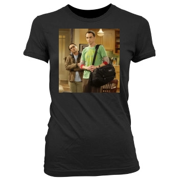 Big Bang Theory Women's Junior Cut Crewneck T-Shirt