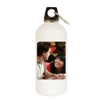 Greys Anatomy White Water Bottle With Carabiner