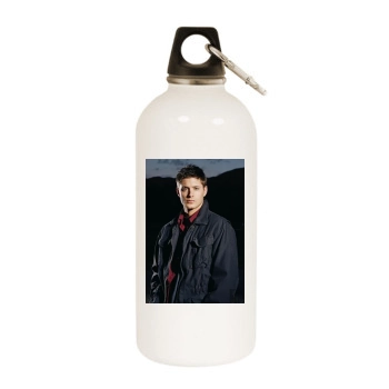 Supernatural White Water Bottle With Carabiner