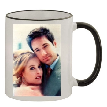 X-Files 11oz Colored Rim & Handle Mug