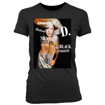 Vogue Women's Junior Cut Crewneck T-Shirt