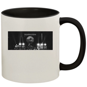 Silverstein 11oz Colored Inner & Handle Mug