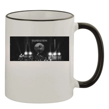 Silverstein 11oz Colored Rim & Handle Mug