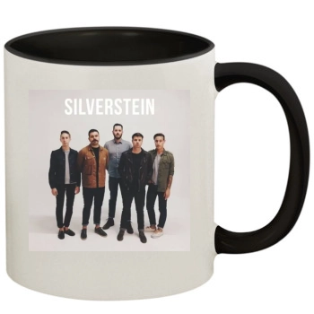 Silverstein 11oz Colored Inner & Handle Mug