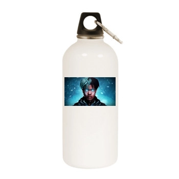 XXXTentacion White Water Bottle With Carabiner