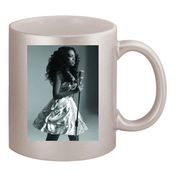 Solange Knowles 11oz Metallic Silver Mug