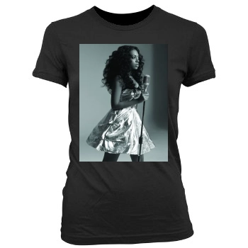 Solange Knowles Women's Junior Cut Crewneck T-Shirt