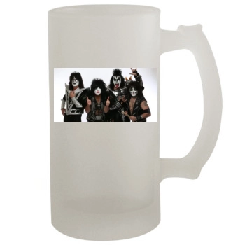 KISS 16oz Frosted Beer Stein