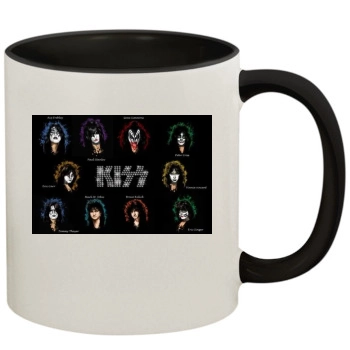 KISS 11oz Colored Inner & Handle Mug