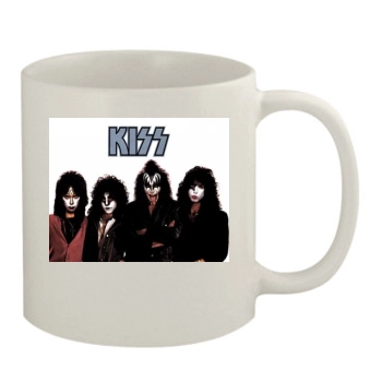 KISS 11oz White Mug