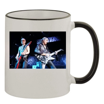 Scorpions 11oz Colored Rim & Handle Mug
