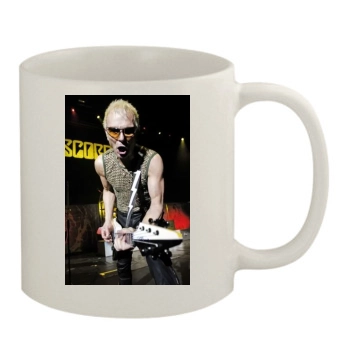Scorpions 11oz White Mug
