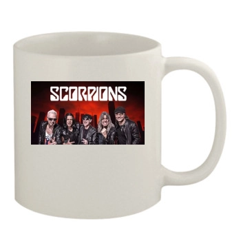 Scorpions 11oz White Mug