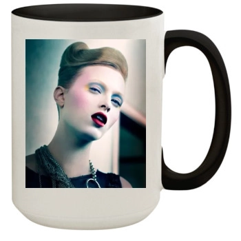 Karen Elson 15oz Colored Inner & Handle Mug