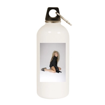 Ke$ha White Water Bottle With Carabiner