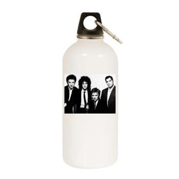 QUEEN White Water Bottle With Carabiner