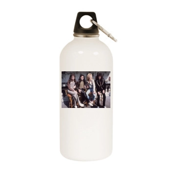 QUEEN White Water Bottle With Carabiner