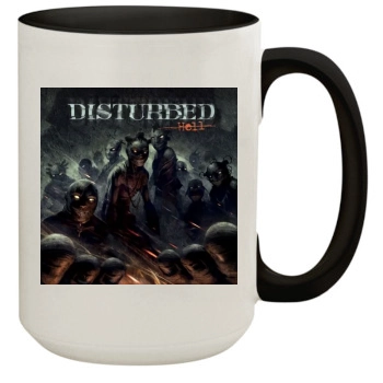 Disturbed 15oz Colored Inner & Handle Mug