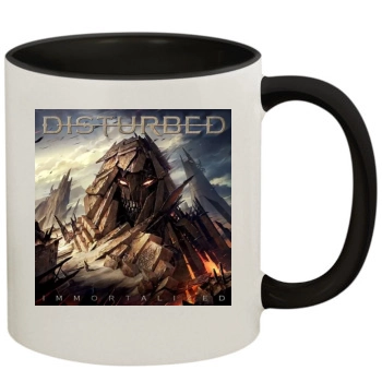 Disturbed 11oz Colored Inner & Handle Mug
