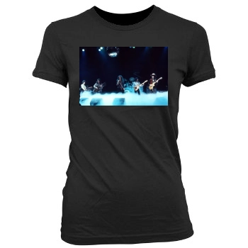 Whitesnake Women's Junior Cut Crewneck T-Shirt
