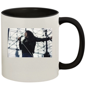 Whitesnake 11oz Colored Inner & Handle Mug