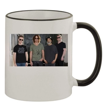 Soundgarden 11oz Colored Rim & Handle Mug