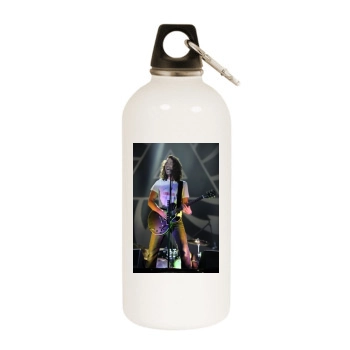 Soundgarden White Water Bottle With Carabiner