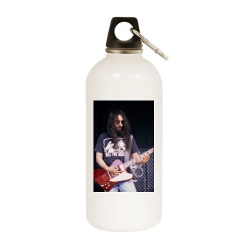 Soundgarden White Water Bottle With Carabiner