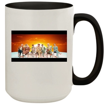 BTS 15oz Colored Inner & Handle Mug
