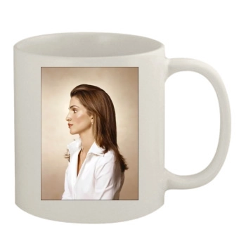 Queen Rania Al Abdullah 11oz White Mug