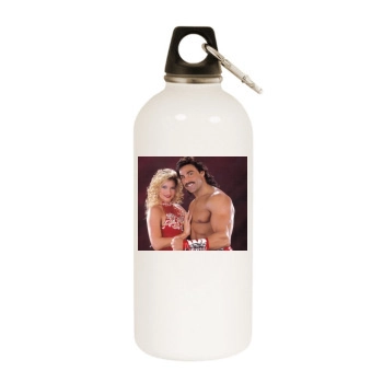 Sable White Water Bottle With Carabiner