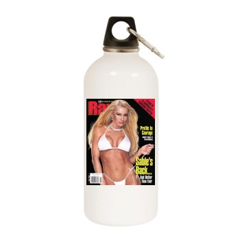 Sable White Water Bottle With Carabiner