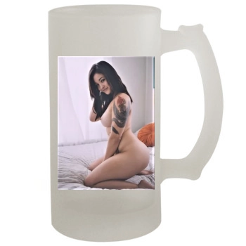 Qinn 16oz Frosted Beer Stein
