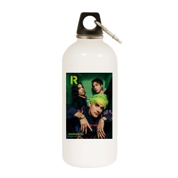 Waterparks White Water Bottle With Carabiner