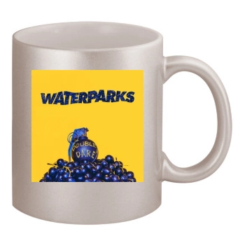 Waterparks 11oz Metallic Silver Mug