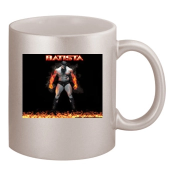 Batista 11oz Metallic Silver Mug