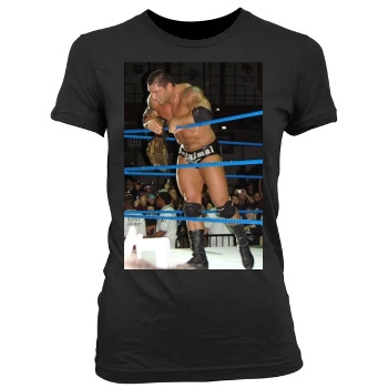 Batista Women's Junior Cut Crewneck T-Shirt