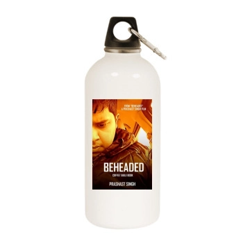 Beheaded2019 White Water Bottle With Carabiner