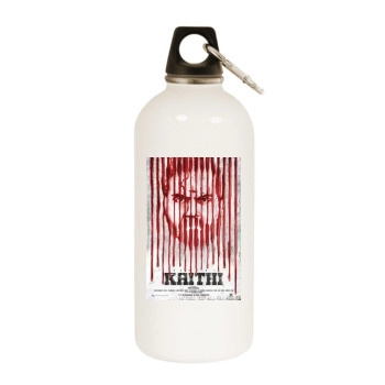 Kaithi2019 White Water Bottle With Carabiner