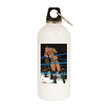 Batista White Water Bottle With Carabiner