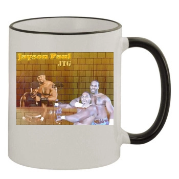 JTG 11oz Colored Rim & Handle Mug